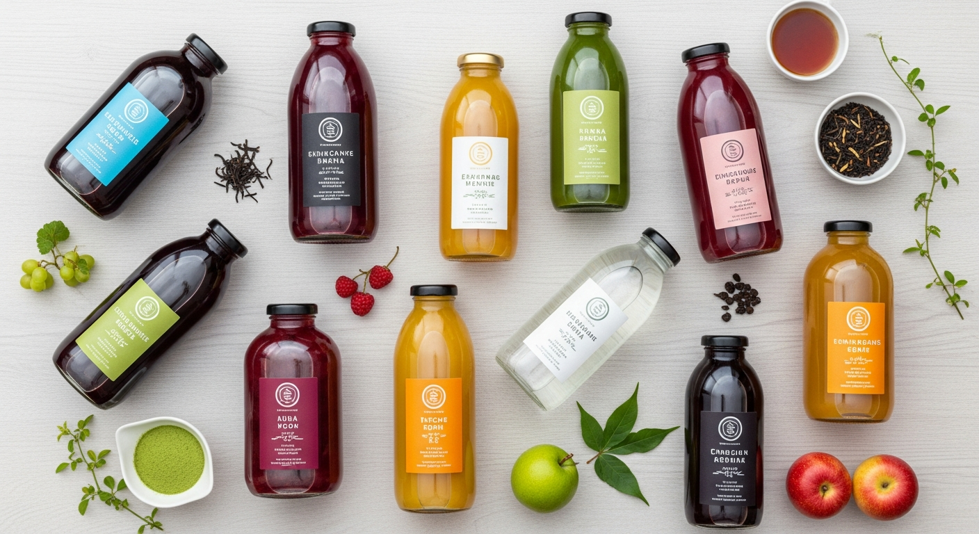 ワイングラスに注がれた美しい高級ボトルティーとジュースのギフトセット luxury-non-alcoholic-gift.jpg